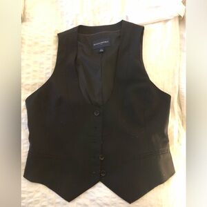 Banana republic black vest